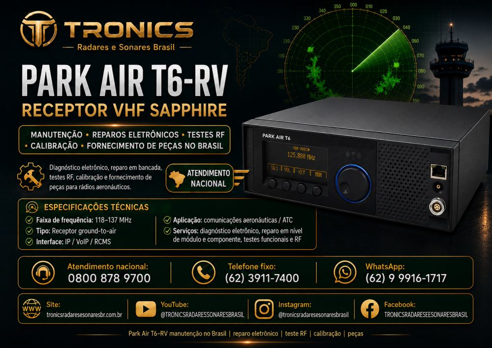 Assistência técnica park air sapphire tronics Assistência técnica park air sapphire tronics