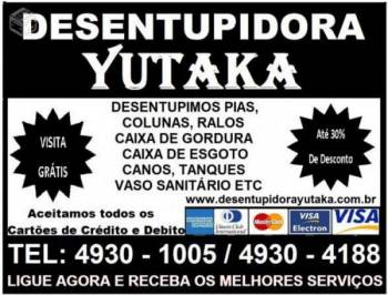 Desentupidora yutaka. Guia de empresas e servios