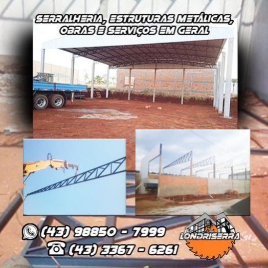 Serralheria londriserra - estruturas metálicas, obras e serviços em geral