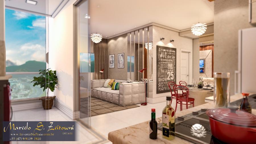 Apartamento com 2 Dormitórios à venda, 69 m² por R$ 335.000,00