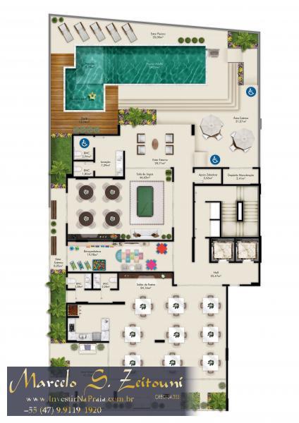 Apartamento com 3 Dormitórios à venda, 124 m² por R$ 652.435,00