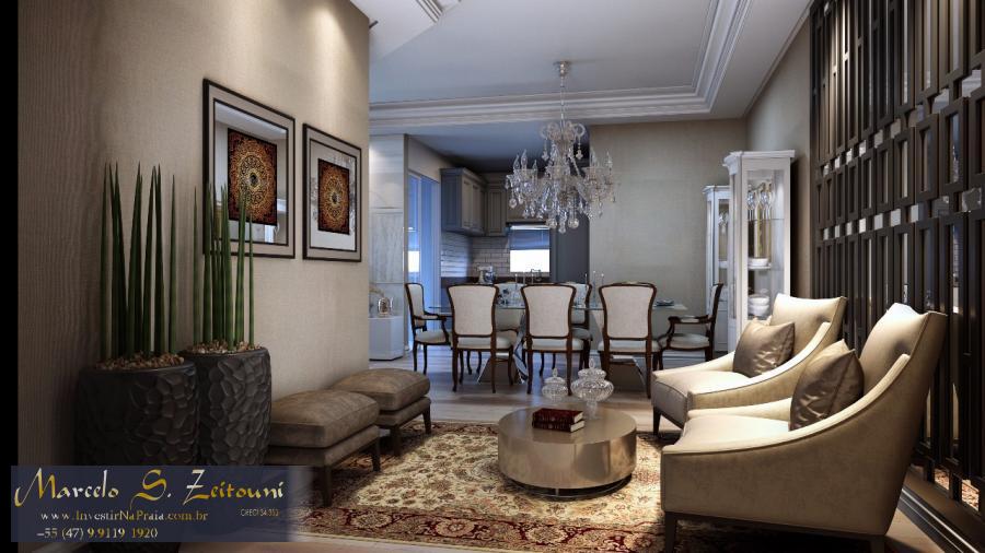 Apartamento com 3 Dormitórios à venda, 130 m² por R$ 880.000,00
