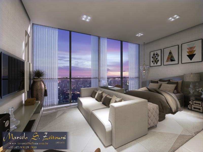 Flat com 1 Dormitórios à venda, 40 m² por R$ 405.981,00